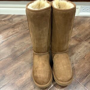 UGG Tan Ankle Boots